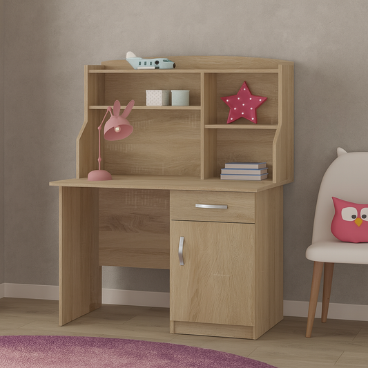 مكتب بمقاس 100 × 60 × 140 سم - خشبي - AZ1200