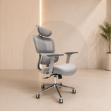 High Back Office Chair 128*60*61 cm - Grey - A109