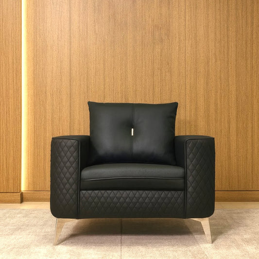 طقم كنب مكتبي – أسود - HC303