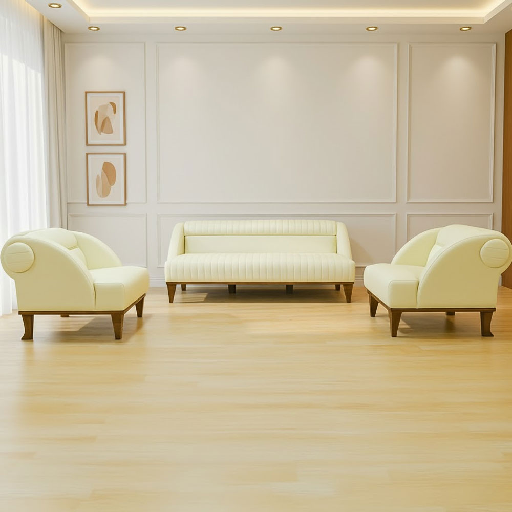 Office Sofa Set – Beige - Caesar