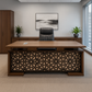 Desk 75*200*80 CM - Brown - AZ120122