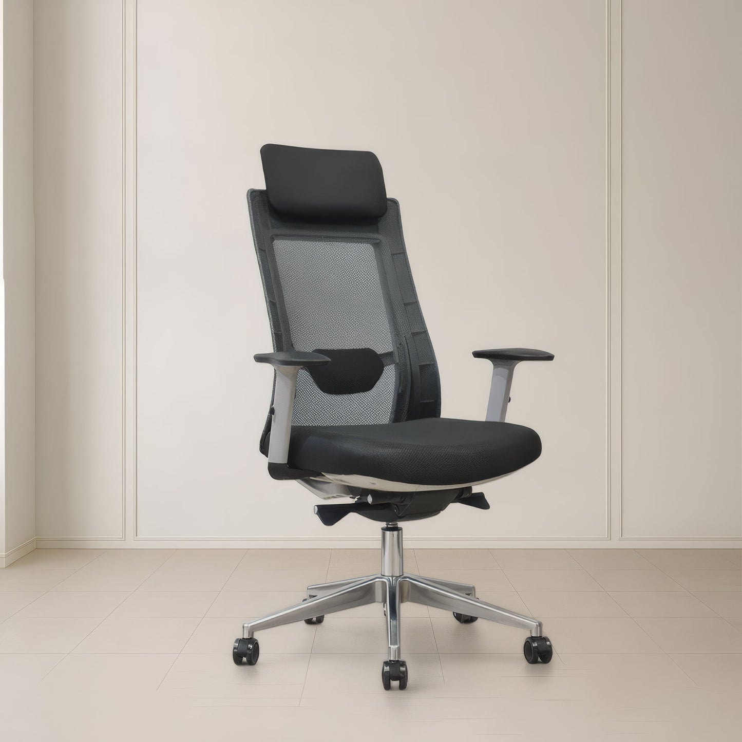 كرسي مكتب مودرن 118×64×61 سم - أسود - Z1004