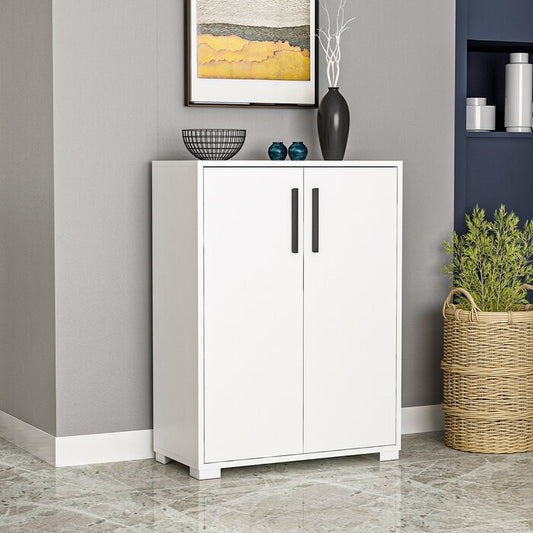 Shoe Cabinet, 72 ×35 × 97 cm - White - AZ40036