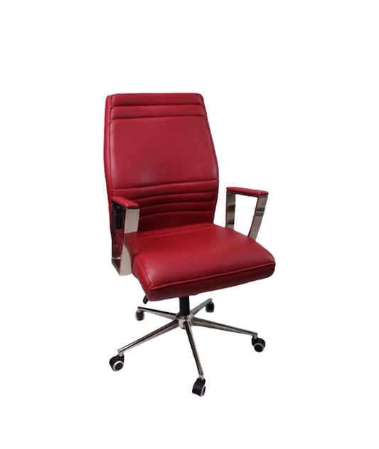Mid-Back Office Chair 104*60*64 cm - Red - GL 314