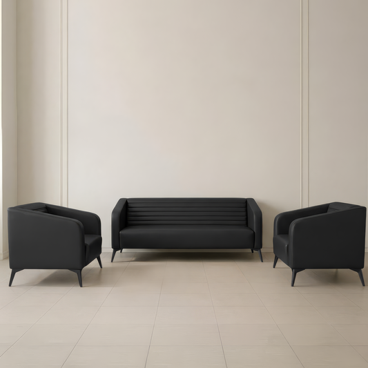 Office Sofa Set – Black - ZAYTONE