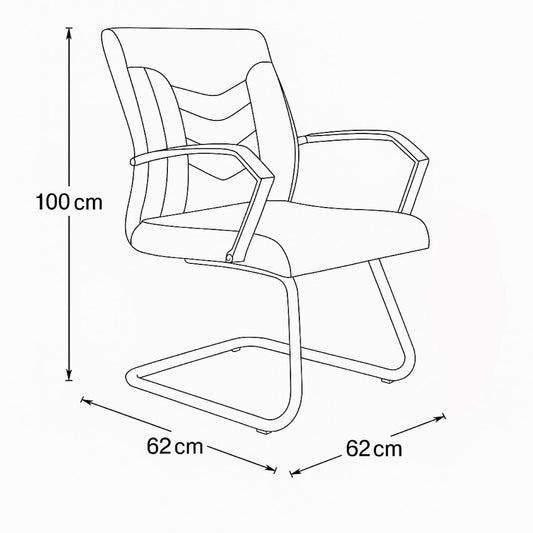 PRINCE Visitor Elegant Guest Chair