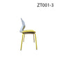 ZT001-3 Modern Plastic Chair with Cushioned Seat