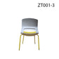 ZT001-3 Modern Plastic Chair with Cushioned Seat