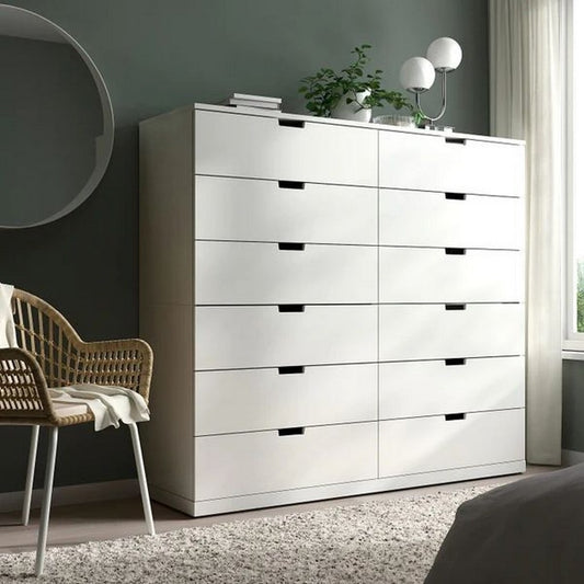 وحدة أدراج، 130 × 40 × 120 سم - أبيض - AZ5003