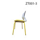 ZT001-3 Modern Plastic Chair with Cushioned Seat