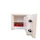 Fire Proof Steel Safety Box White 45 x 50 x 40 CM