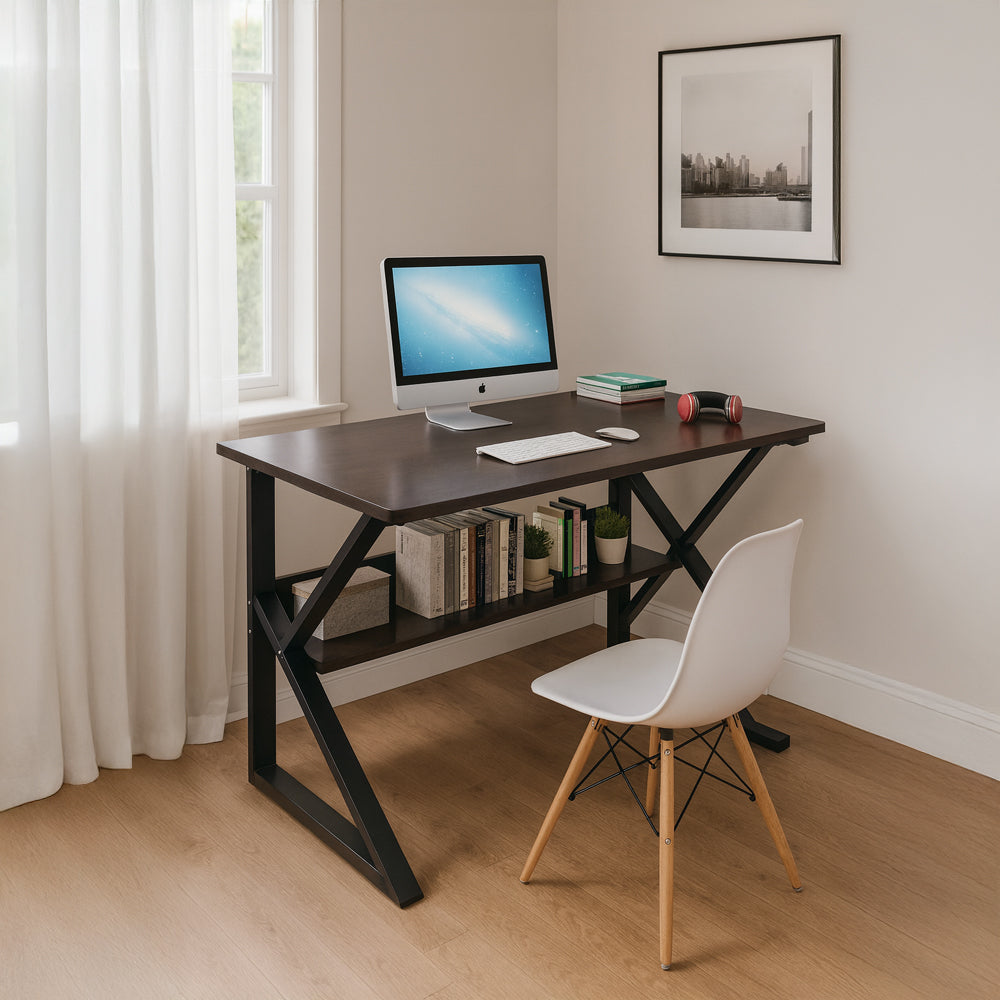 Desk 120 x 60 x 75 cm - Black - AZ1017