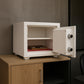 Fire Proof Steel Safety Box White 45 x 50 x 40 CM
