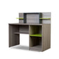 Desk 120*60*75 CM - wooden and green - AZ1242