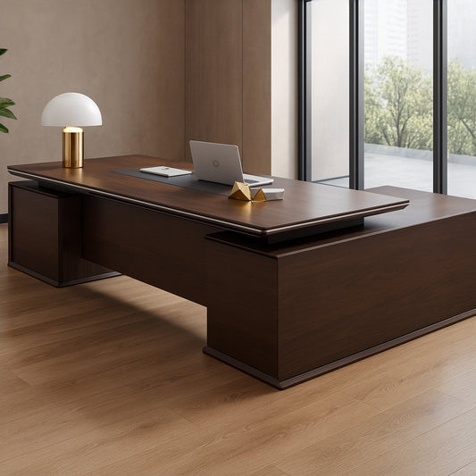 Desk 200 x 80 x 75 cm - Wooden - AZ1158