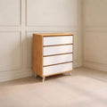 Unit Drawers, 70 × 40 × 86 cm - Wooden and White - AZ500140