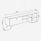 TV Table, 150 × 30 × 45 cm - MOD - AZ30044