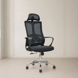 كرسي مكتب عالي الظهر مريح 120×60×50 سم - أسود - 777-1