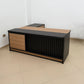 Desk 75*200*80 CM - Wooden and Black - AZ12076