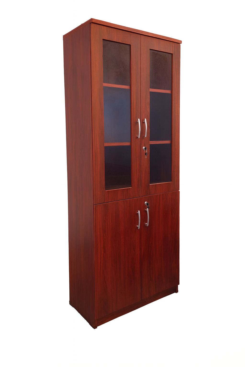 Bookcase 2 Doors - 200×80×40 cm – Brown – AZ50031