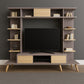 TV table 200 x 200 x 40 cm - wooden - AZ111334
