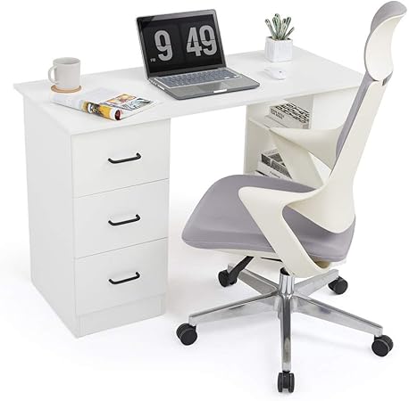 Desk 120 x 45 x 74 cm - White - AZ1041