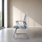 Fixed Back Office Chair 61*62*100 cm - Grey - A809-2
