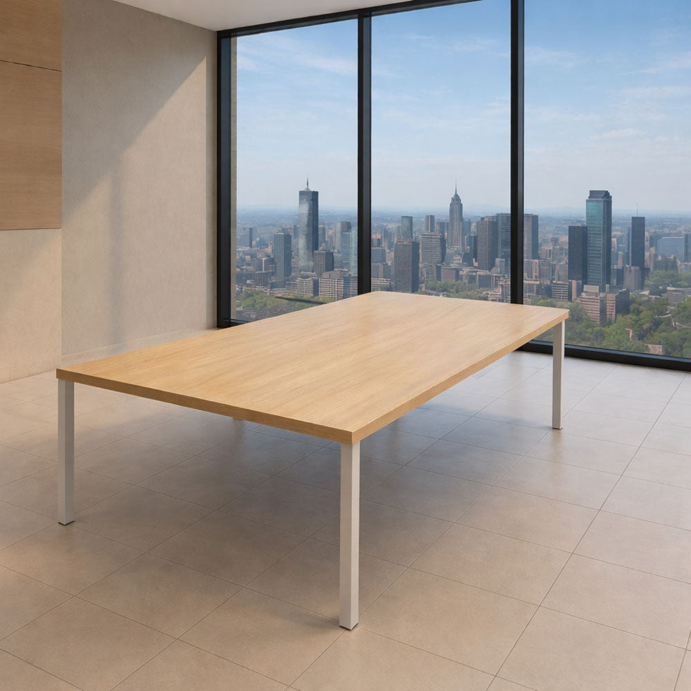 Meeting table 240 x 120 x 75 cm - wooden - AZ111125