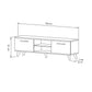 TV Table, 150 × 35 × 52 cm - MOD - AZ30058