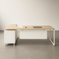 Manager's Desk 75*180*80 CM - Wooden and White - AZ12051