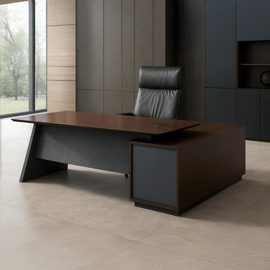 Desk 180 x 80x 75 - brown  - AZ1285