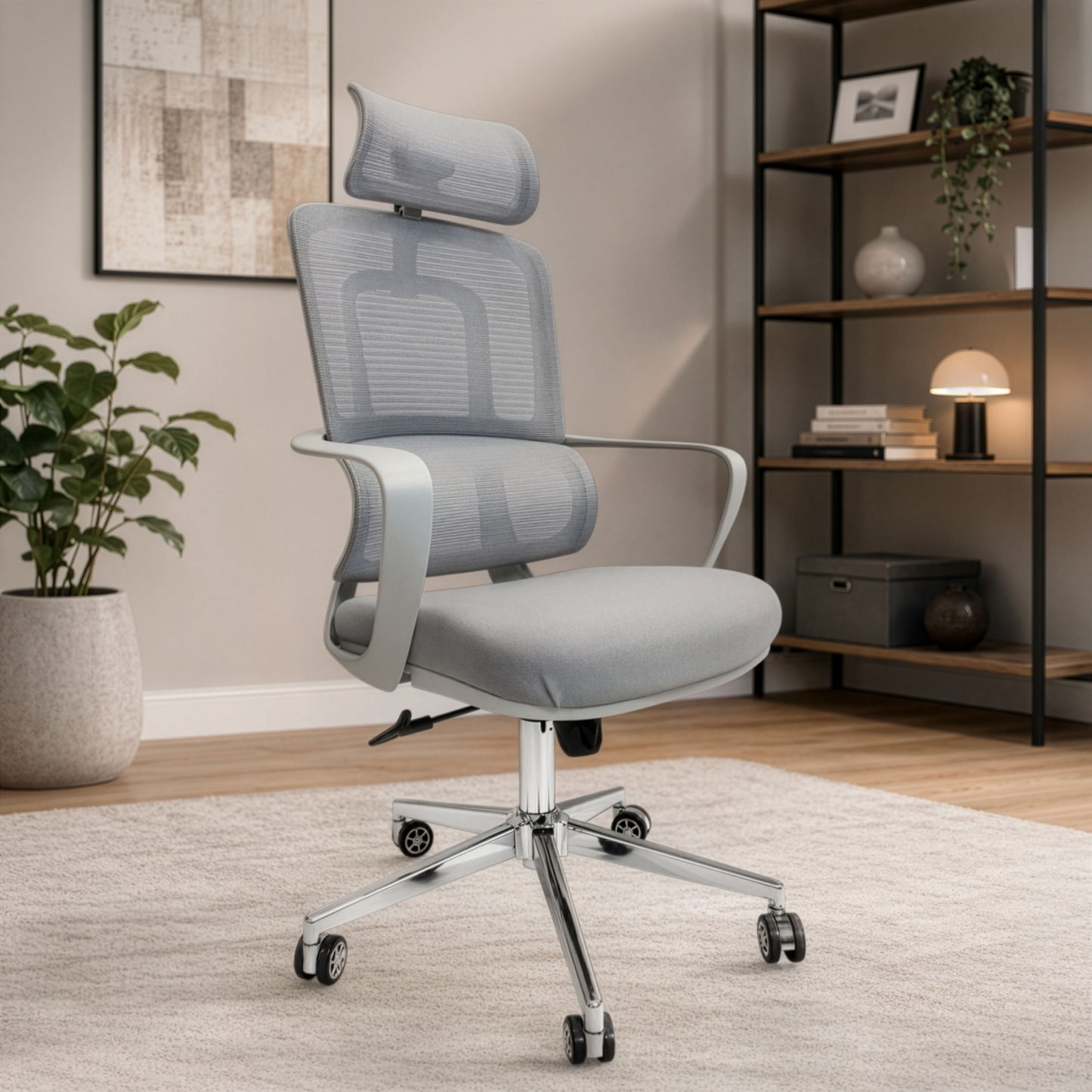 Modern Office Chair 120*54*65 cm - Grey - 007-2