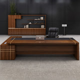 Manager's desk 220 x 75 x 70 - Brown - AZ1078