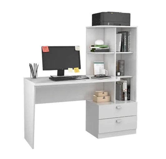 Desk 140 x 50 x 130 cm - Brown - AZ1009