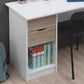 Desk 120 x 60 x 75 cm - Beige and White - AZ1064