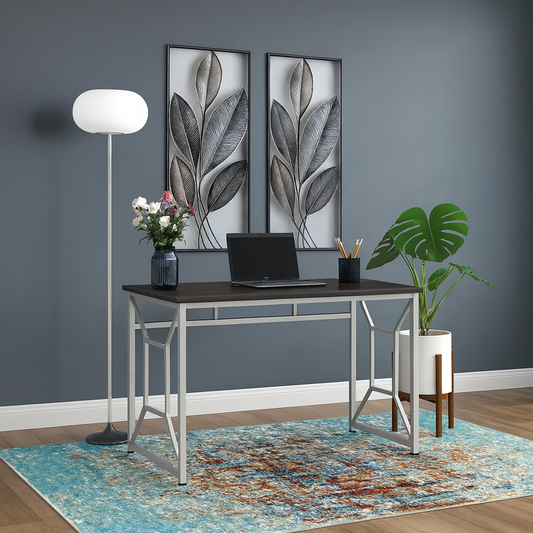Desk 75 x 160 x 80 cm - Brown - AZ11164
