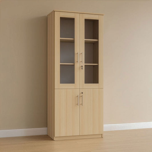 مكتبة 2 ضلفة – 200×80×40 سم – خشبي – AZ50034
