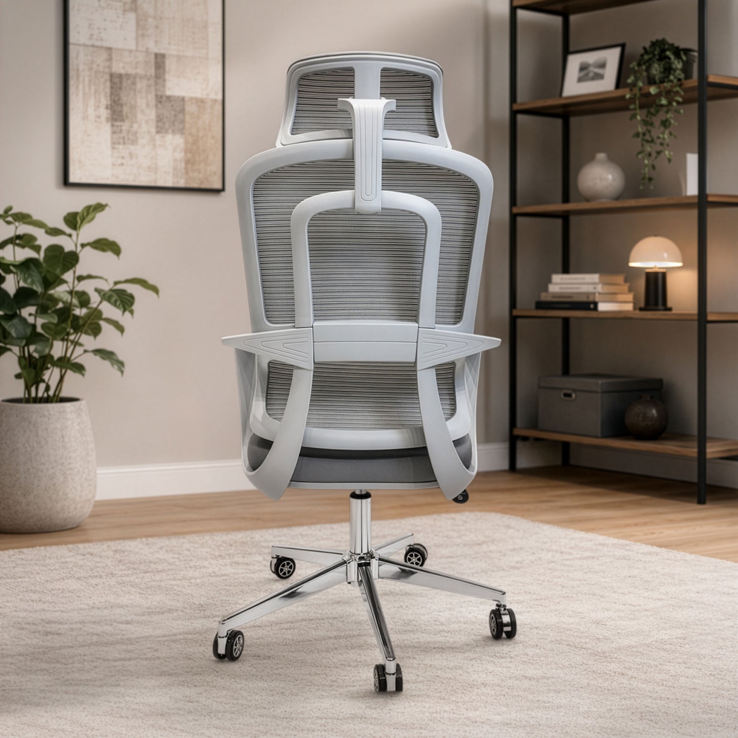 Modern Office Chair 120*54*65 cm - Grey - 007-2