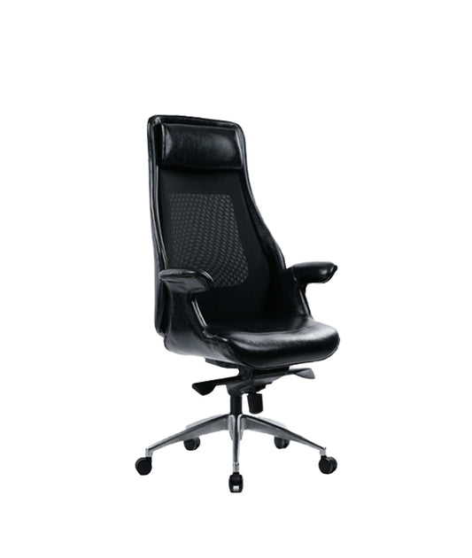 Executive HIGH BACK Chair 130*65*65 CM - BLACK -  Model GL-332