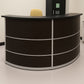 Reception Table 115 x 180 x 60 cm - Brown - AZ111309