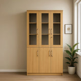 مكتبة 3 ضلفة – 120×40×200 سم – خشبي – AZ50050