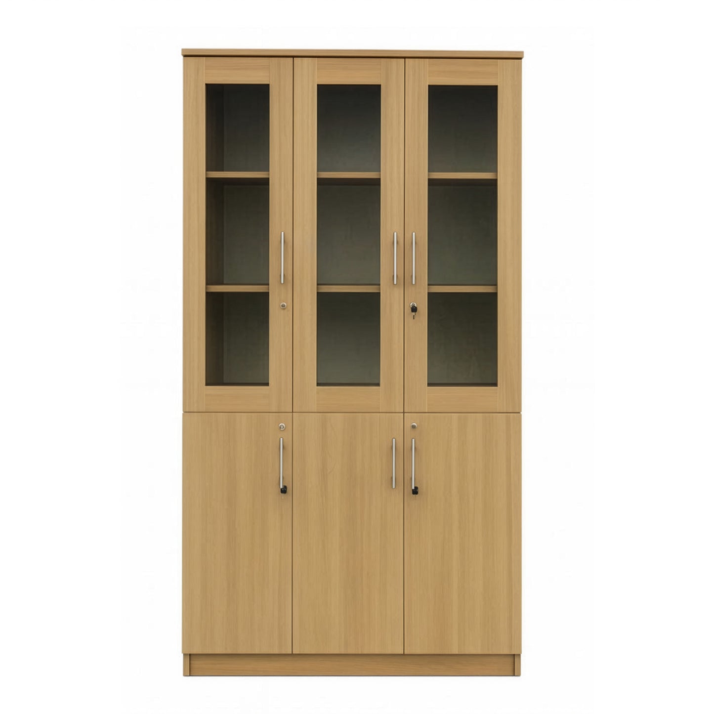 مكتبة 3 ضلفة – 120×40×200 سم – خشبي – AZ50050