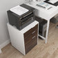 Desk 120 x 60 x 75 cm - Wooden and White - AZ1066