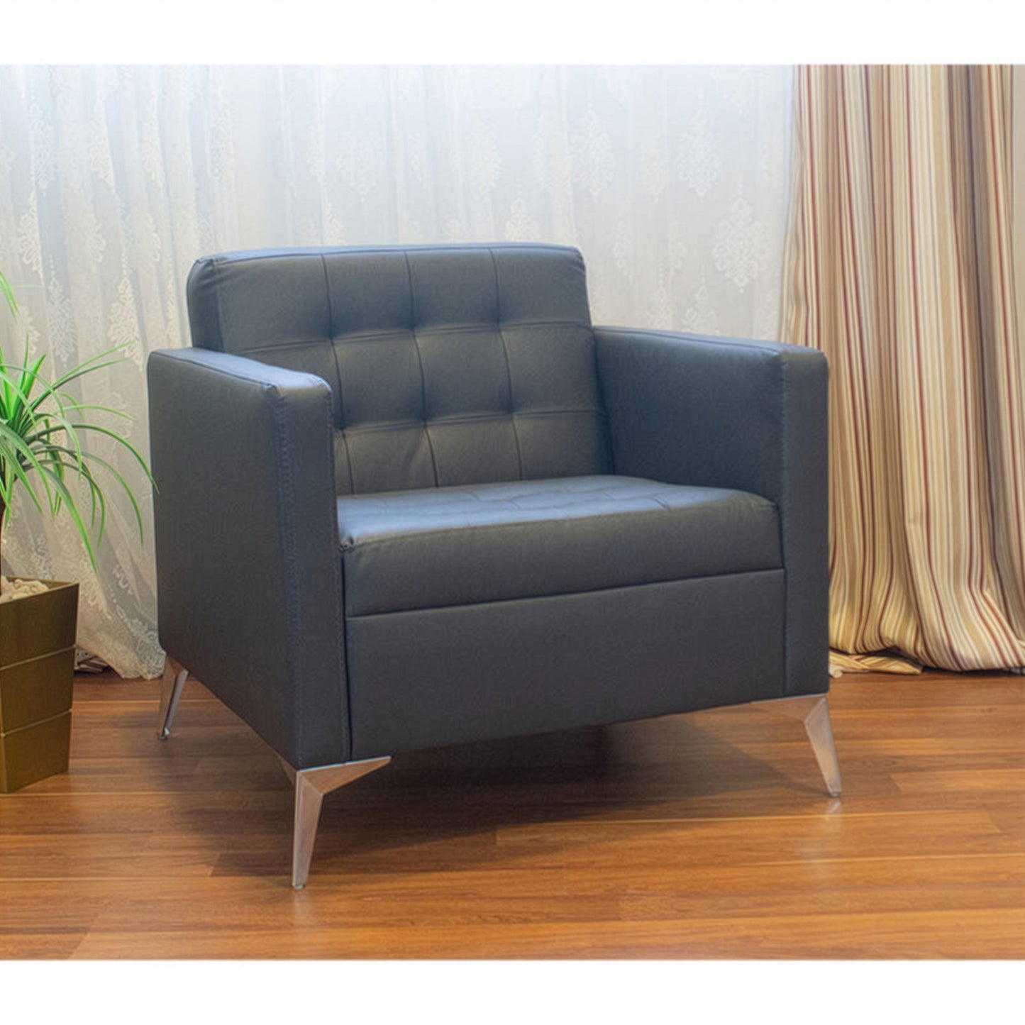Office Sofa Set – Gray - MAJOR