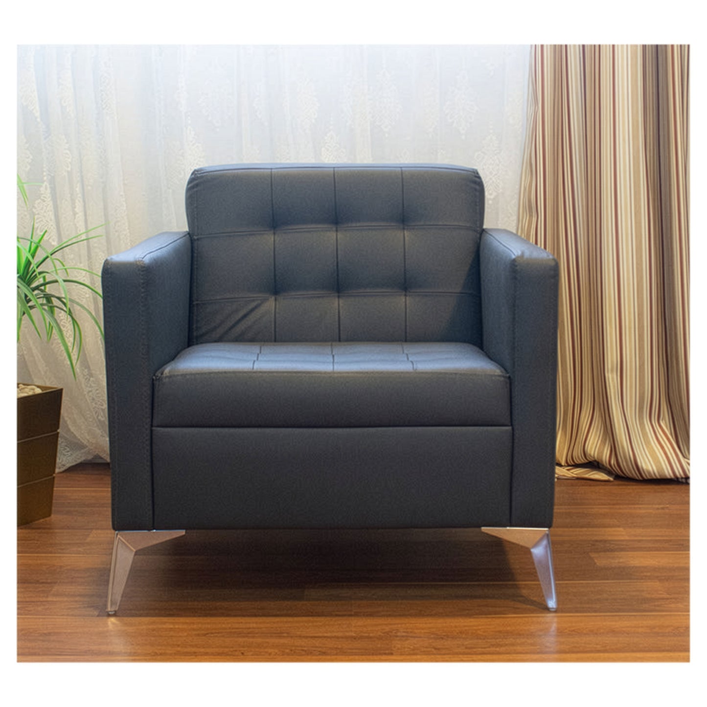 Office Sofa Set – Gray - MAJOR