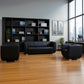 Office Sofa Set – Black - Dura