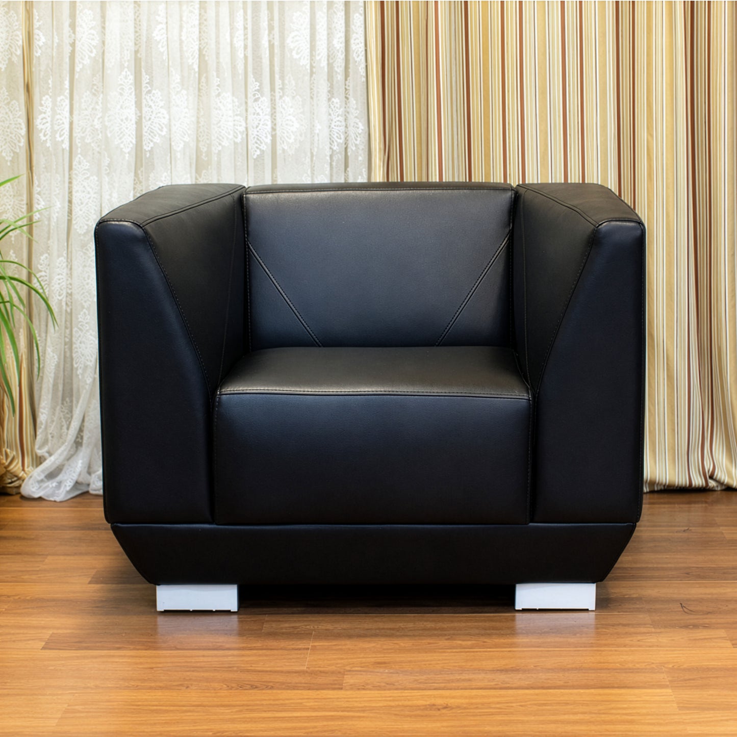 Office Sofa Set – Black - Dura