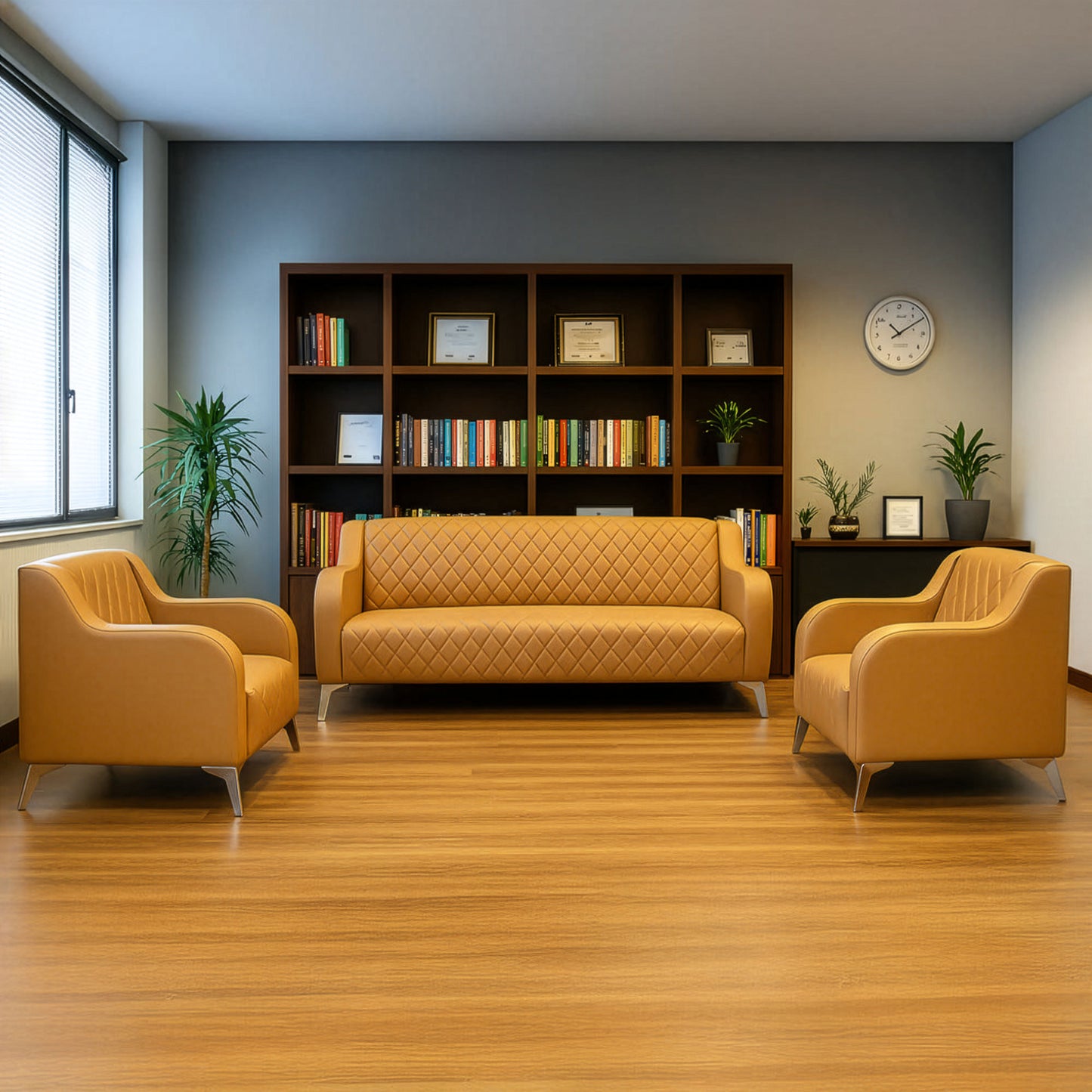 Office Sofa Set – Beige - TABARIA