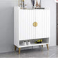 Shoe Cabinet, 80 × 35 × 110 cm -  White  - AZ4007