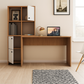 Desk 140 x 50 x 75 cm - White& wooden - AZ1105